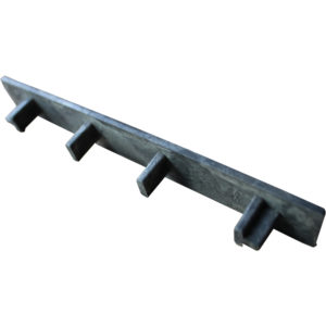 Komposiittilaudan päätypala harmaa