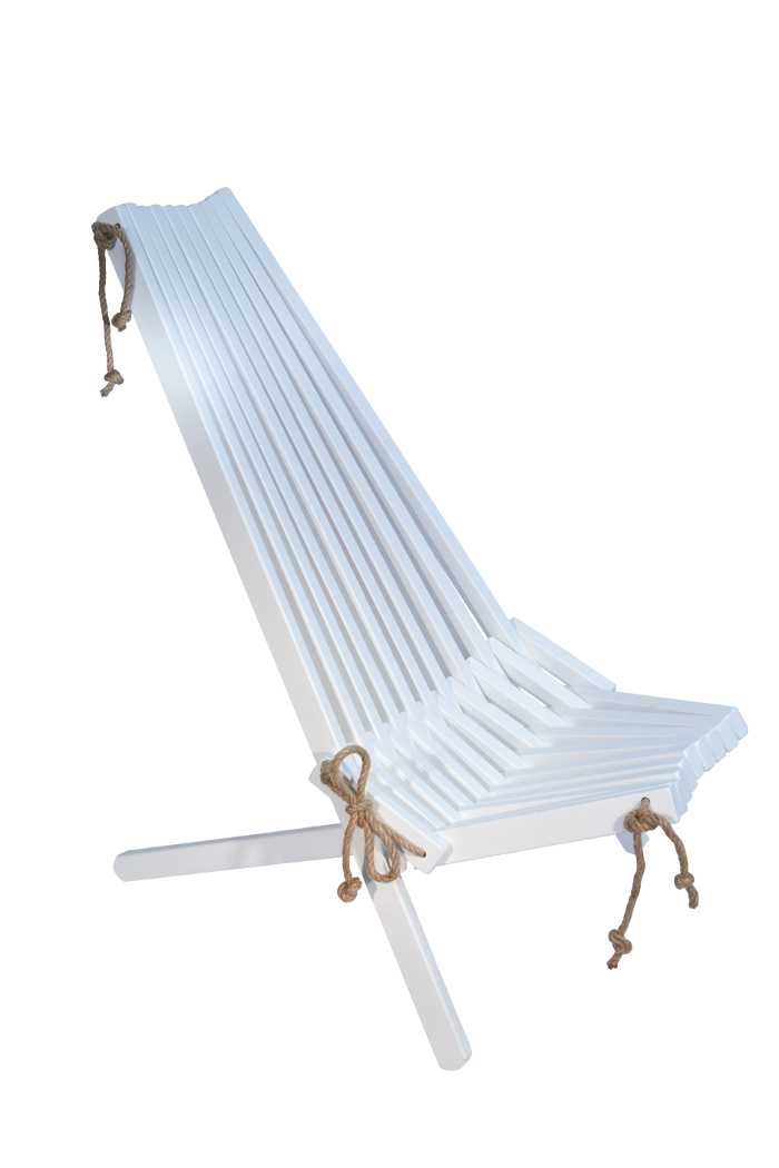 EcoFurn ekotuoli valkoinen koivu